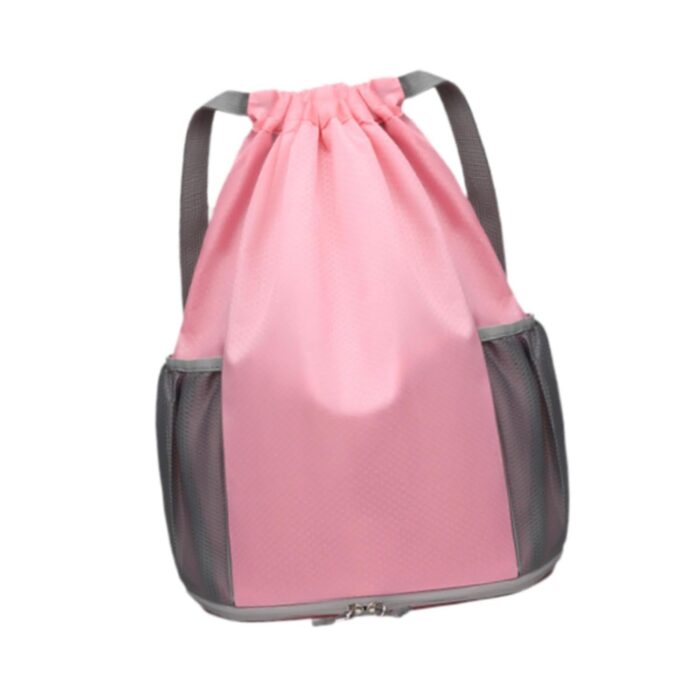 SAZ DEKOR Swimming Bag Daypack Fitness Duffel Bag for Beach Workout Gear Swimming Pool Pink