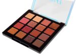 S.F.R. COLOR CS Always Naked Palette 16 color, Nude Neutral Eye Makeup, Blendable, Warm And Cool Nude Pigments, Matte, Shimmer, Glitter, Creamy Smooth (SHADE A)