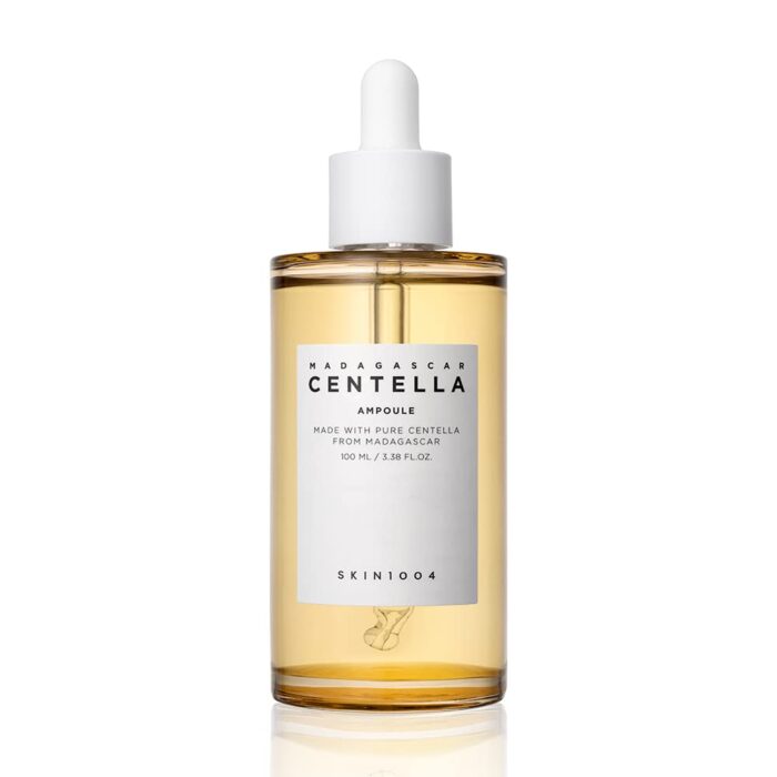SKIN1004 Madagascar Centella Asiatica Ampoule Facial Serum | 100% Centella Asiatica Extract for Soothing Sensitive and Acne-Prone Skin, 100ml