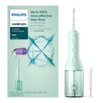 SONICARE Adult Philips Electric Cordless Power Flosser 3000 - Mint, 1 count,Blue
