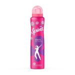 SPINZ Exotic Perfumed Deo For Women With Bulgarian Rose Fragrance For Long Lasting Freshness & 24 Hours Protection From Odour Causing Bacteria, 200ml