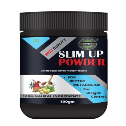 Sabates Slim Up Weight Loss Powder For Protein Powder for Weight Control&Management| Powder For Over Fat Reduce Thigh, Belly Body Fat| Weight Loss Powder For Men & Women
