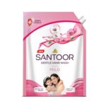 Santoor Mild Gentle Hand Wash 1300ml with Goodness of Lotus & Tulsi| Rich Lathering Formula with Anti-Bacterial Properties| Soft on Hands| Soothes & Hydrates Skin