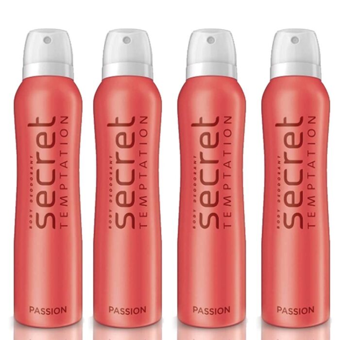 Secret Temptation 4 Passion Deodorant Spray
