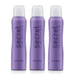 Secret Temptation Romance Deodorant for Women 150 ml (Pack of 3)