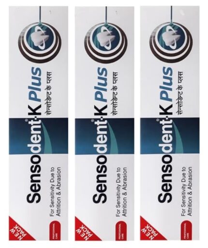 Sensodent-K Plus Toothpaste - 50 gm, Pack Of 3