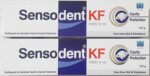 Sensodent KF Toothpaste for Cavity Protection 125 g (Pack of 2) - Free from SLS & Parabens