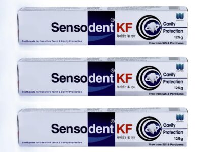 Sensodent KF cavity protection toothpaste 125gm (Pack of 3)