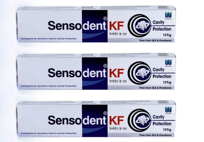Sensodent KF cavity protection toothpaste 125gm (Pack of 3)