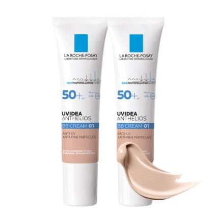 Set of 2 La Roche-Posay Sunscreen BB Cream UV Ideas XL Protection BB (01 Light) SPF 50+/PA++++ 1.0 fl oz (30 ml) 01 Light