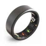 Smart Ring, IP68 Smart Ring for Women Men w/Sleep Heart Rate Blood Pressure Oxygen Monitor Bluetooth Health Ring Waterproof Fitness Tracker Pedometer Calories Step Counter, 5-6 Days Battery Life