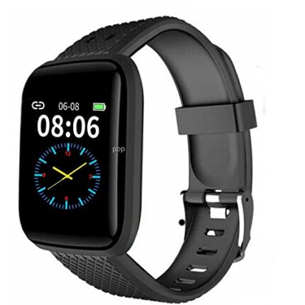 Smart Watch with Function Smart Band Fitness Tracker Watch Heart Rate with Activity Tracker Waterproof Body Functions Like Steps Counter, Calorie Counter, Heart Rate