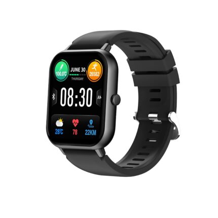Smart Watch,Health Fitness Tracker Watch for Women Men with 24/7 Heart Rate Blood Pressure Monitor Sleep Tracker 128 Exercise Modes Calorie Counter Pedometer Waterproof for Android iOS ZL54(SpaceGray)