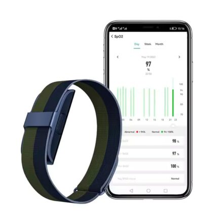 Smart Wearable Health Fitness Activity trackers (Black)