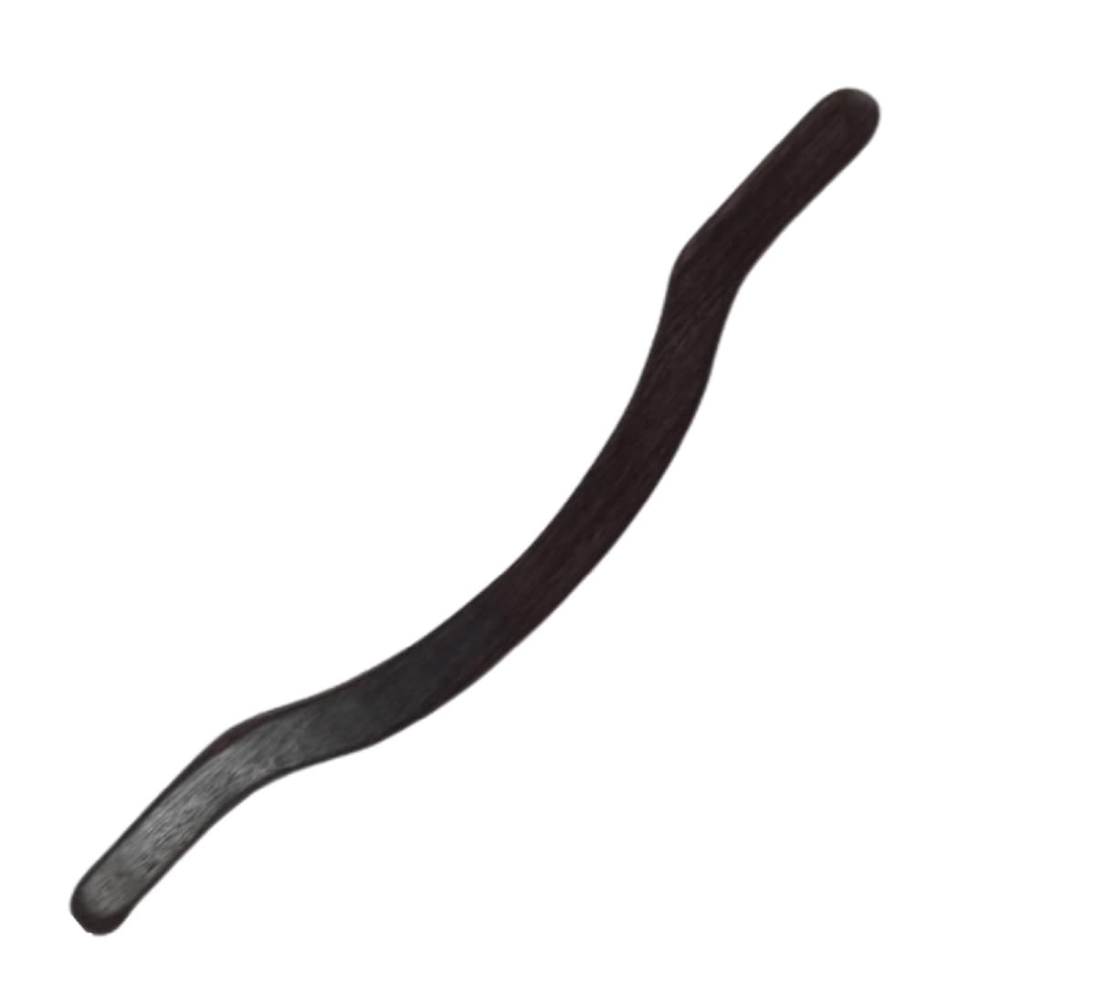 Snevad Wood Therapy Massage Tool U Shape Gua Sha Tools Massage Roller Wooden Gua Sha Kit Lymphatic Drainage Massage Tool for Body Shaping Muscle Pain Release Deep Tissue Muscle Stick [45x2x2 CM]