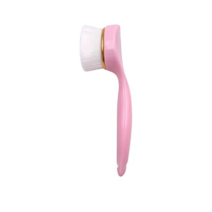 Soft Bristle Facial Cleansing Brush Manual Face Wash Brush ABS Handle Face Exfoliating Scrub Brush for Face Care Makeup Skincare Removal