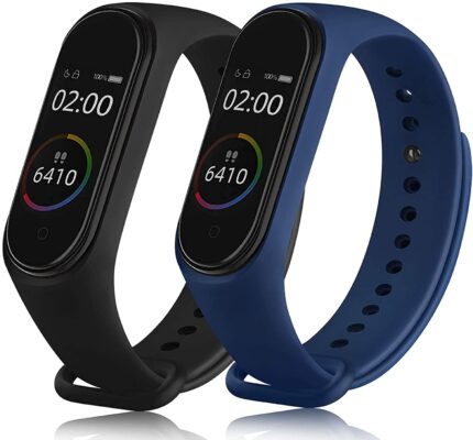 Sounce Adjustable Xiaomi Mi Band 3/ Mi Band 4 Watch Silicone Strap Band Bracelet