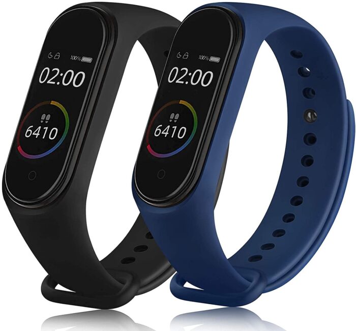 Sounce Adjustable Xiaomi Mi Band 3/ Mi Band 4 Watch Silicone Strap Band Bracelet