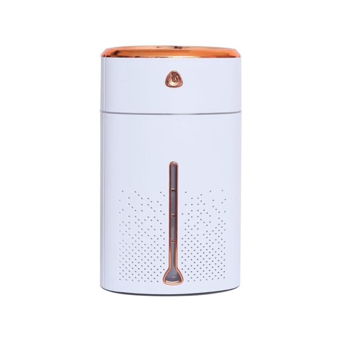 Ssanvi 1 Litre Super Quiet Auto Shut-Off Ice Fog Mist Humidifier for Room Moisture | Aroma Diffuser for Home, office, spa, nursery & living room Cool Mist Humidifiers (White)