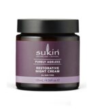Sukin Purely Ageless Restorative Night Cream |Skin Repair | Restorative Skincare | Hydrating & Nourishing Anti-Aging Night Cream | Firming & Rejuvenating Moisturizing Overnight Cream | 120Ml