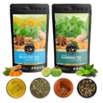 TEACURRY Belly Fat Tea and Slimming Tea Combo (1 Month Pack | 2x100 Grams) - Support in facing issues with Flatter Tummy & Instant Weight Management.