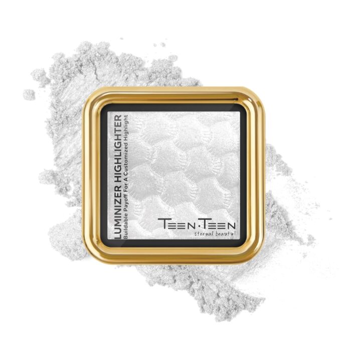 TEEN TEEN Illuminizer Highlighter Platinum | Ultimate& Shimmering High-Shine Glow | Luminous Finish, Long Lasting, Shade-01, 8gm