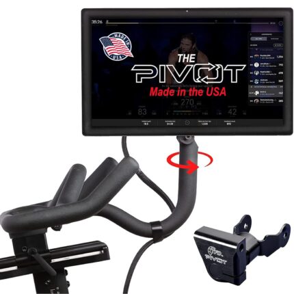 TFD The Pivot for Peloton Bikes (Original Models), Made in USA | 360° Movement Monitor Adjuster - Easily Adjust & Rotate Your Peloton Screen | Peloton Accessories