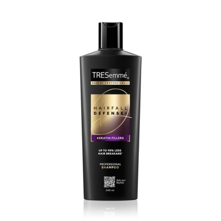 TRESemme Hair Fall Defense Shampoo 340 ml With, 340 ml with Free Professional Paddle Hair Brush