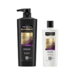 TRESemme Hair fall Defense Kit With Keratin for Hair Fall Control and Longer, Stronger Hair - 580ml Shampoo and 190ml Conditioner