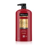 TRESemme Keratin Smooth Shampoo 1000ml With Keratin Protein and Argan Oil | Salon-Like Smooth Hair | Up To 72H Frizz Control