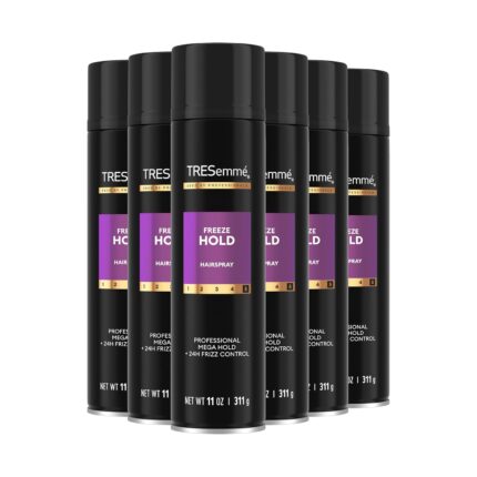 TRESemme Tres Two Aerosol Hairspray, Freeze Hold 11 Oz (Pack Of 6)