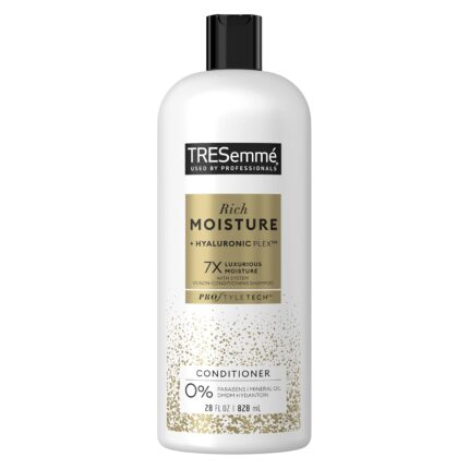 TRESemme Unscented Conditioner 828Ml (Moisture Rich), For All Hair Types, 1 Count