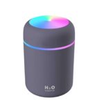 TRUJVE Small Quiet Air Humidifier, Ultrasonic Essential Oil Diffuser Electric Colorful Light Portable Diffuser for Essential Oils for Car Office Room Bedroom(Multicolour)