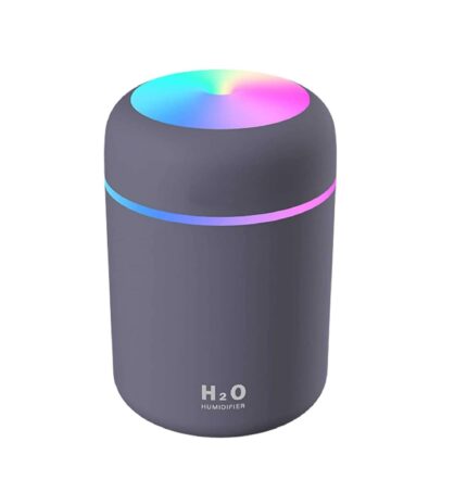 TRUJVE Small Quiet Air Humidifier, Ultrasonic Essential Oil Diffuser Electric Colorful Light Portable Diffuser for Essential Oils for Car Office Room Bedroom(Multicolour)