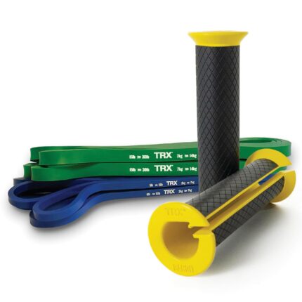 TRX Bandit Kit, Resistance-Band Set for Home Gyms, Strength-Training Equipment