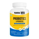 Tata 1mg Probiotics 30 Billion Cfus+ Capsule With Prebiotic Fibre Helps In Health Protection Level And Supports Digestion,For Unisex (Pack Of 30 Capsules)