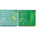 Teabox Detox Kahwa Green Tea 50 Teabags | Made with 8 Natural Ingredients | Helps Cleanse | Immunity Booster | Cold Relief & Teabox Organic Green Mint Tea 25 Teabags