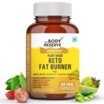 The Body Reserve Keto Fat Burner - 60 Veg Capsules, Weight Loss Supplement With 1000mg of Garcinia Cambogia, Green Coffee & Green Tea Extract - Metabolism Support - Plant-Based, Gluten-Free