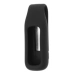 The Lord of the Tools Clip Holder Compatible with Fitbit Charge 5 Fitness Tracker Pocket Clip Replacement Portable Soft Silicone Case Cover Black