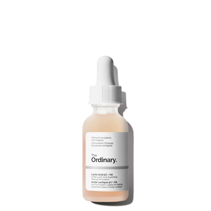 The Ordinary Lactic Acid 5% + Ha 2% 30ml - A Mild Lactic Acid Superficial Peeling Formulation
