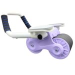 Toriox Automatic Rebound Double Wheel AB Roller Equipment, Roller Wheel Exercise with Elbow Support, Core Workout for Home Gym Fitness, therapy, Yoga & Pilates Exercises