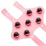 Turbid Deep Tissue Massage Roller Glove for Neck, Chest, Foot, Hamstrings, Thighs, and Full Body Care 7 360-degree-roller Metal Roller Ball Beauty Body Care