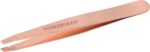 Tweezerman Stainless Steel Slant Tweezer (Rose Gold), 1 Count