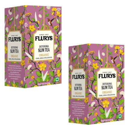 Typ'hoo Flur'ys Detoxing Organic Slim,Pack of 2