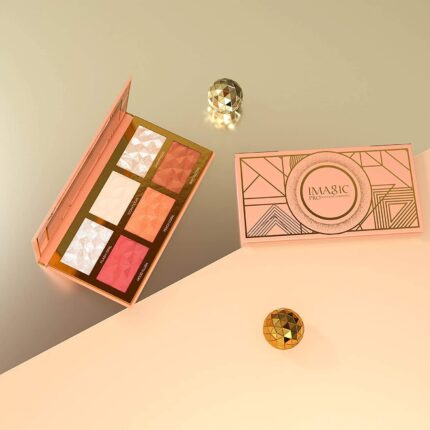 URBANMAC 6-color Hybrid HIGHLIGHT,BLUSH AND CONTOUR PALETTE (FA-126) 24g