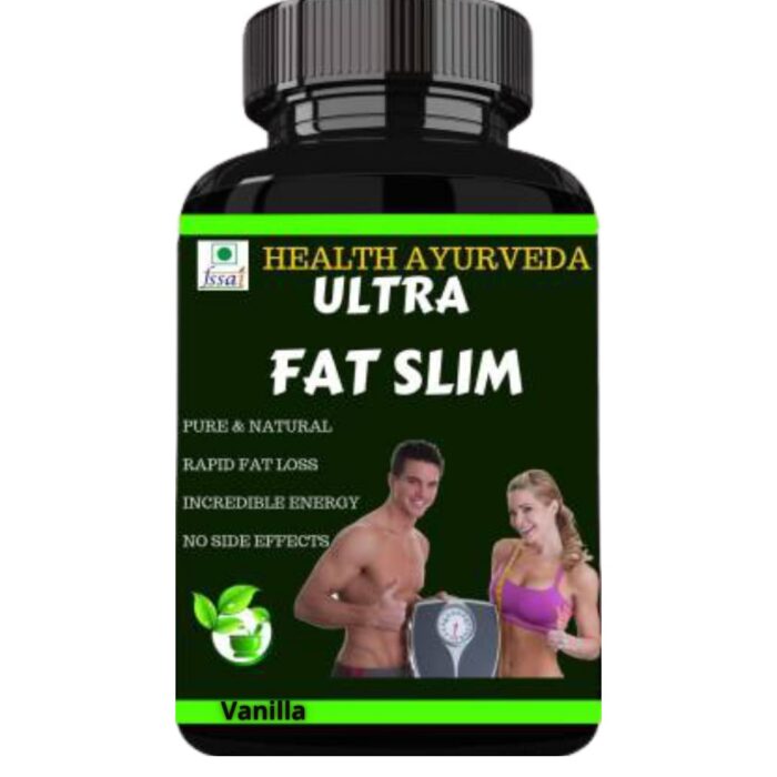 Ultra Fat Slim, Ayurvedic Product, Body Slim Powder, Weight Loss, Flavor Vanilla, Pack of 1