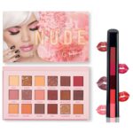Urban SS Makeup Kit for Girls, Lipstick Combo Set Fab 5 in 1 Red Edition Matte Finish Lipsticks with 18 Shades Nude Edition Eyeshadow Palette