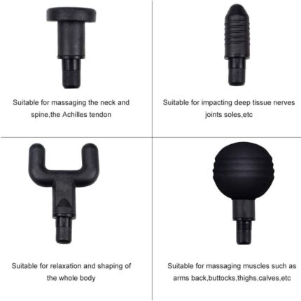 VYAPTI Massage Gun Deep Tissue Percussion Muscle Mini Massager for Pain Relief, Handheld Electric Body Massager Sports Portable Super Quiet Brushless (Multi-Color)