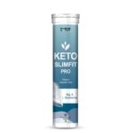Vokin Biotech Keto SlimFit Pro Tablets For Weight Loss Dietary Supplement Effervescent Water Soluble (20 Tablets)