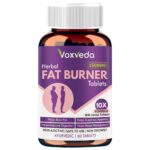 Voxveda Fat Burner Tablets 1500 mg (60 Tablets) | Fat Burner Tablet for Men and Women | Herbal Fat Burner Tablets | Helps Weight Loss Support with Herbal Extracts | Helps Burn Fats